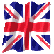 UK Flag Animated Emoticon by Jfo